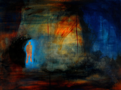 Suspension #3 by Alexandra Kilburn | Oil and Acrylic on Panel Suspension #3